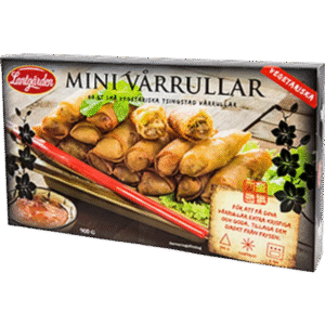 MINI VÅRRULLAR 900g <span style="font-size: 80%; font-style: italic;">små vegetariska Tsingtao vårrullar</span>
