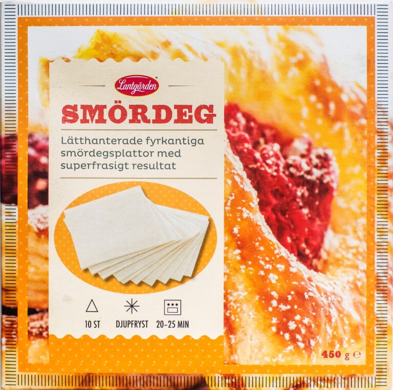 Lantgården fryst smördeg 450 g