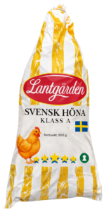 Svensk höna. Höna. Lantgården. Klass a.