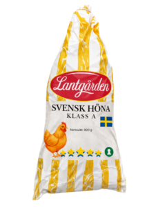 Svensk fryst höna 900 g från Lantgården